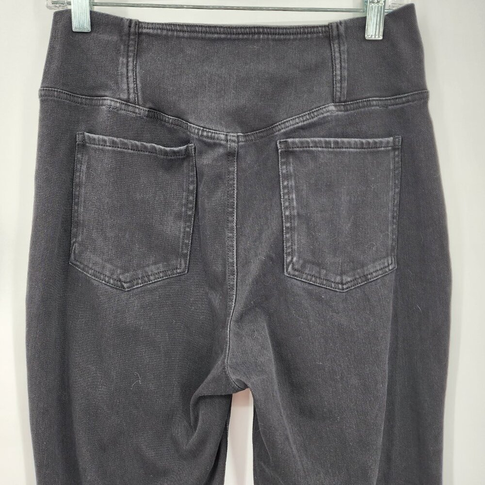 HALARA Magic Denim High Waist Crossover Flare Jeans Black Wash Various NWOT - Picture 7 of 9